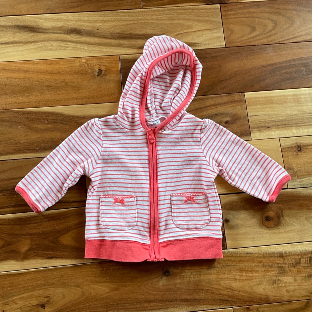 Striped Pink Kids Jacket